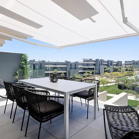 The Golden Oasis Penthouse Apartment Estepona Bagian luar foto