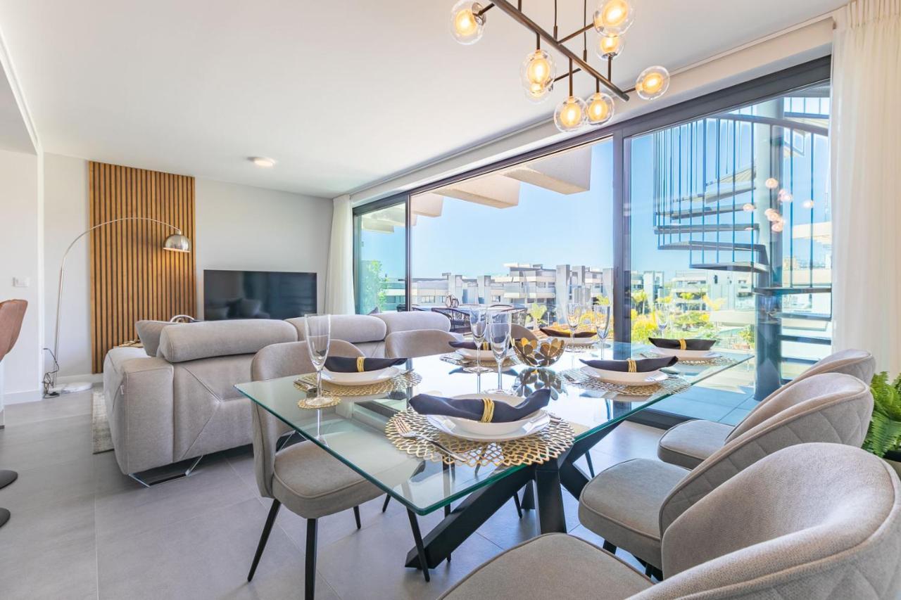 The Golden Oasis Penthouse Apartment Estepona Bagian luar foto