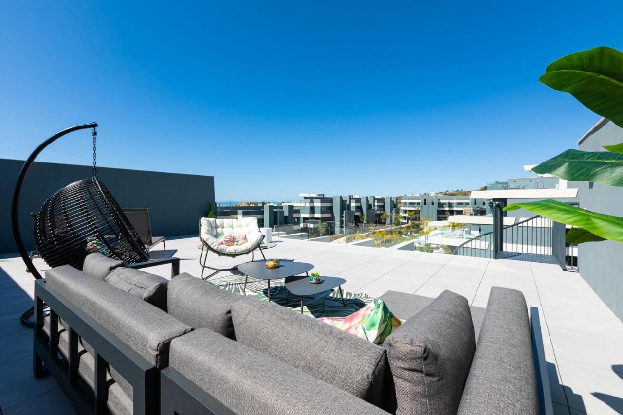 The Golden Oasis Penthouse Apartment Estepona Bagian luar foto