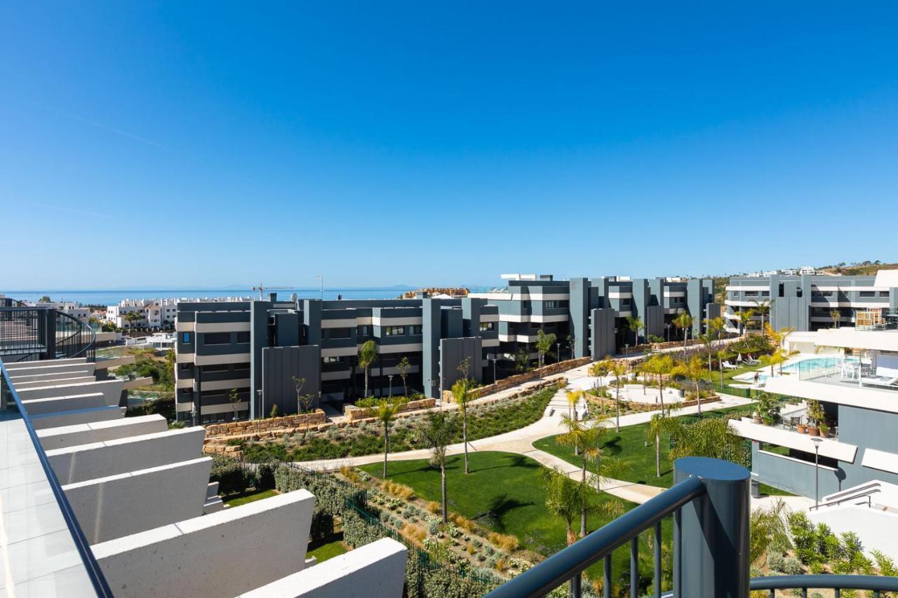 The Golden Oasis Penthouse Apartment Estepona Bagian luar foto