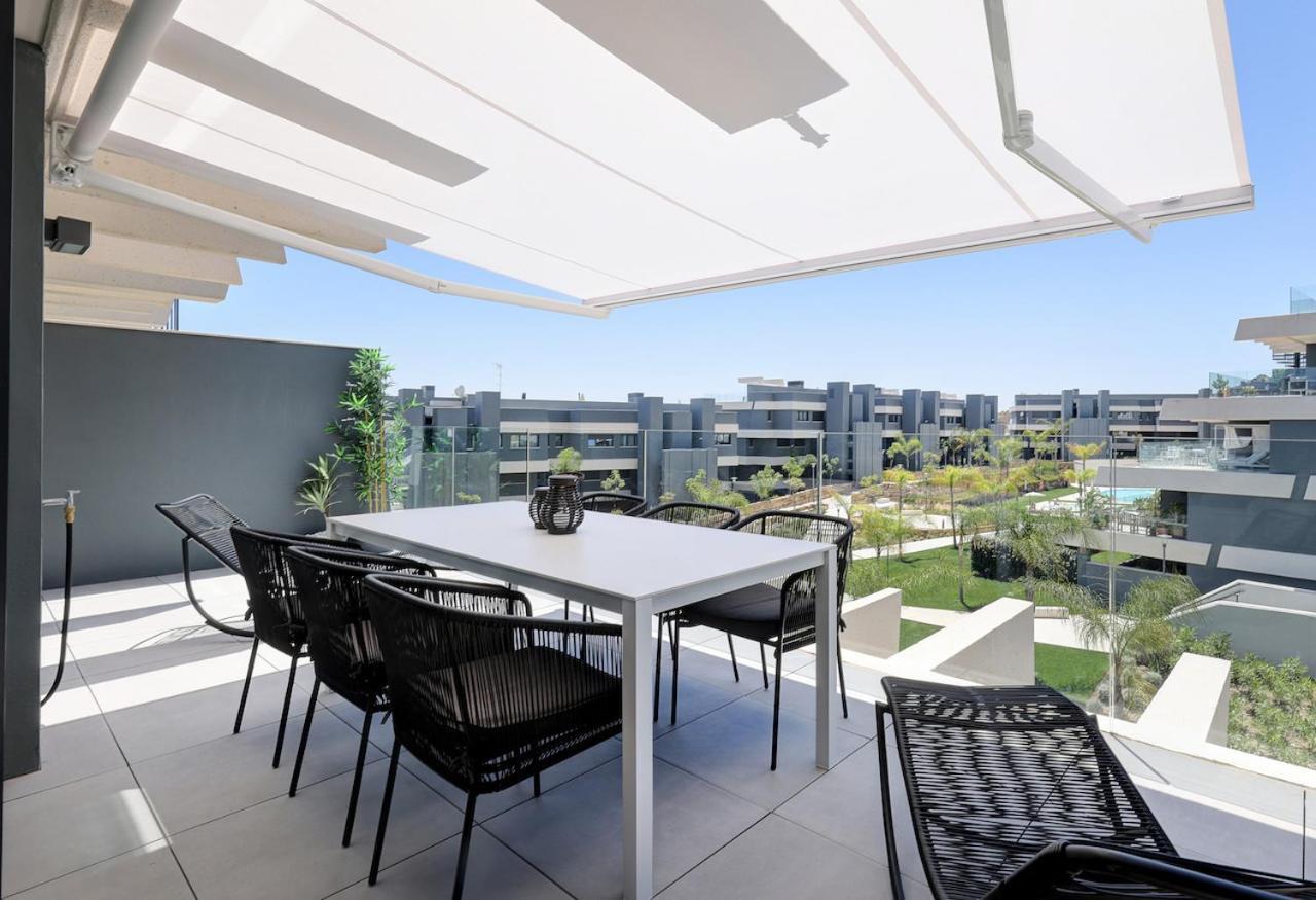 The Golden Oasis Penthouse Apartment Estepona Bagian luar foto
