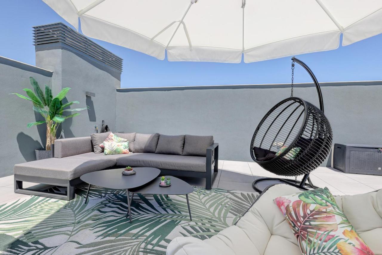 The Golden Oasis Penthouse Apartment Estepona Bagian luar foto
